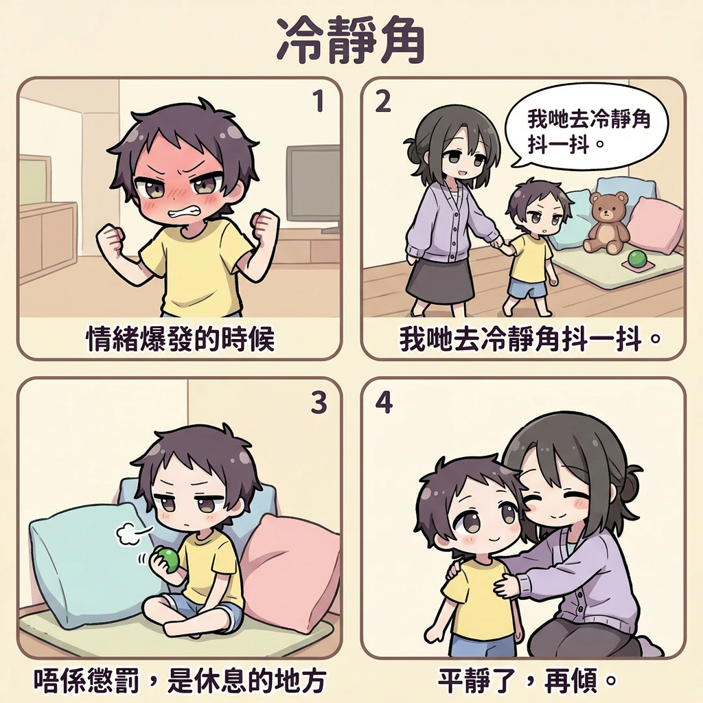 冷靜角漫畫