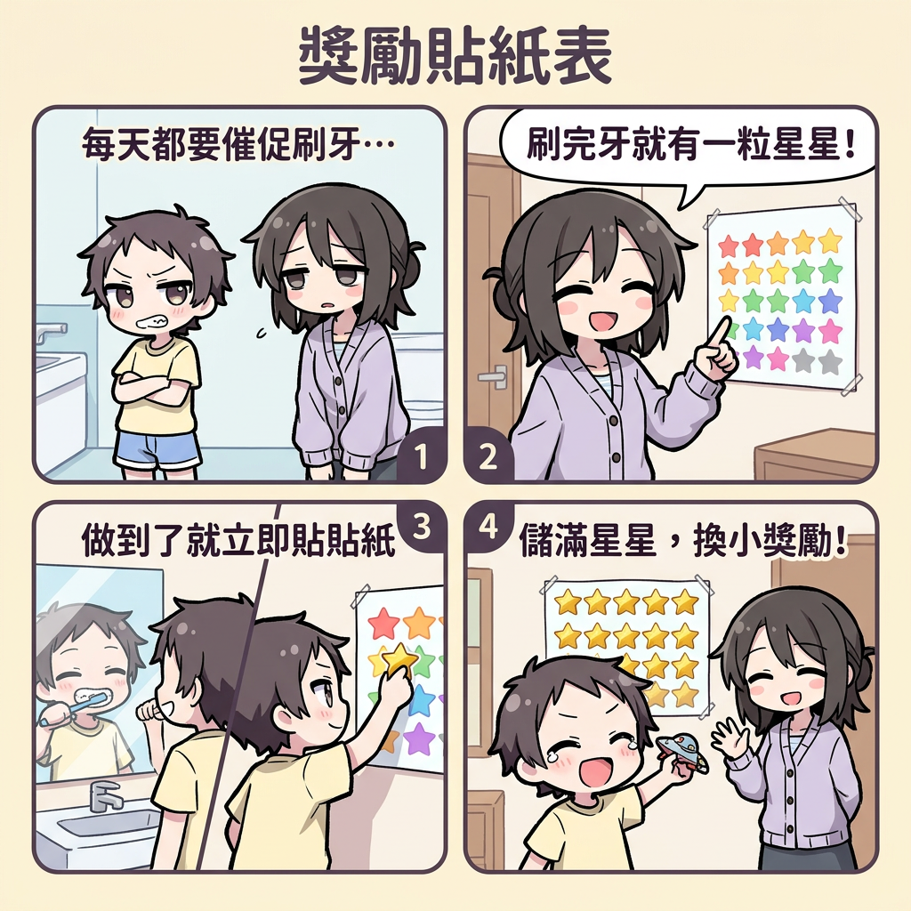 獎勵貼紙表漫畫