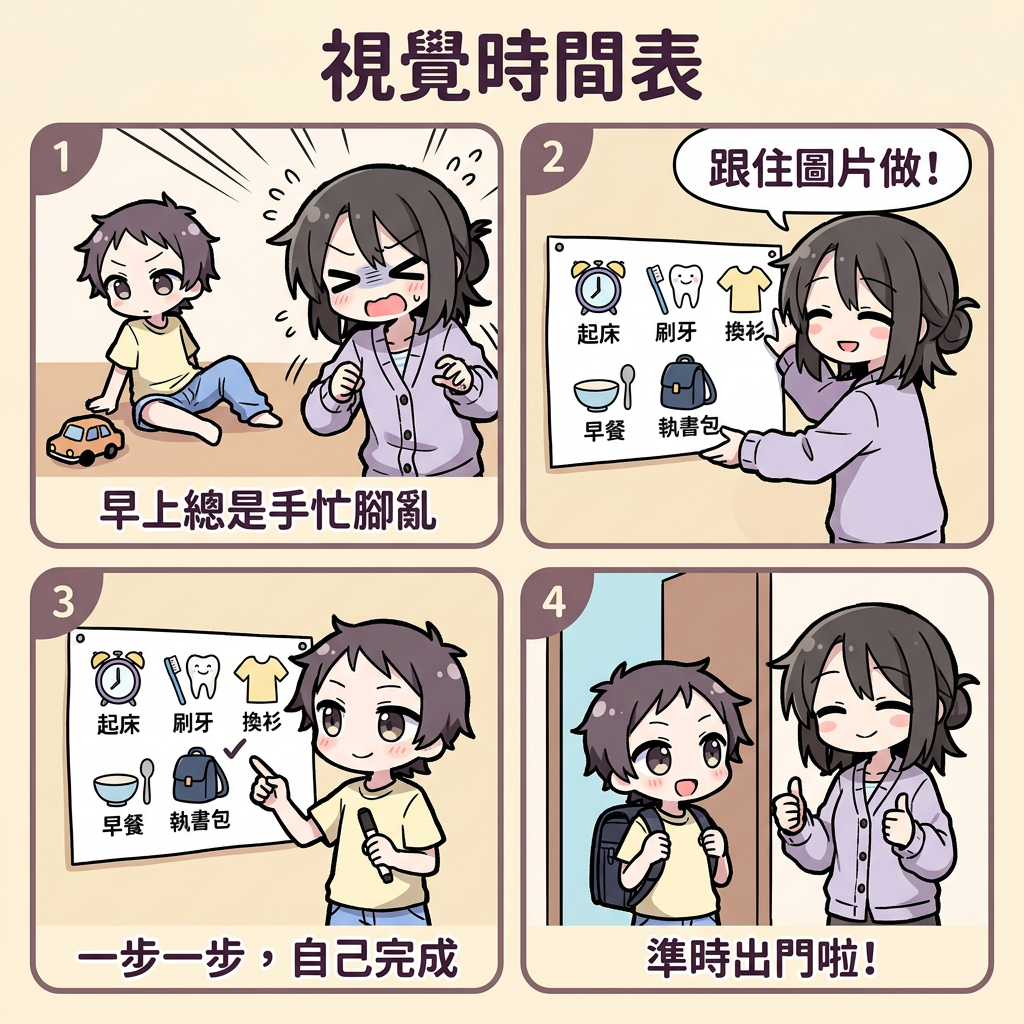 視覺時間表漫畫