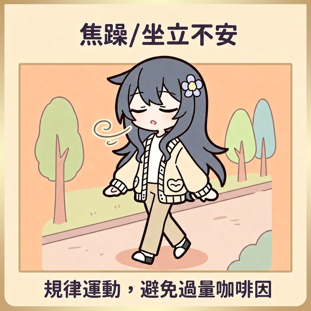 焦躁／坐立不安