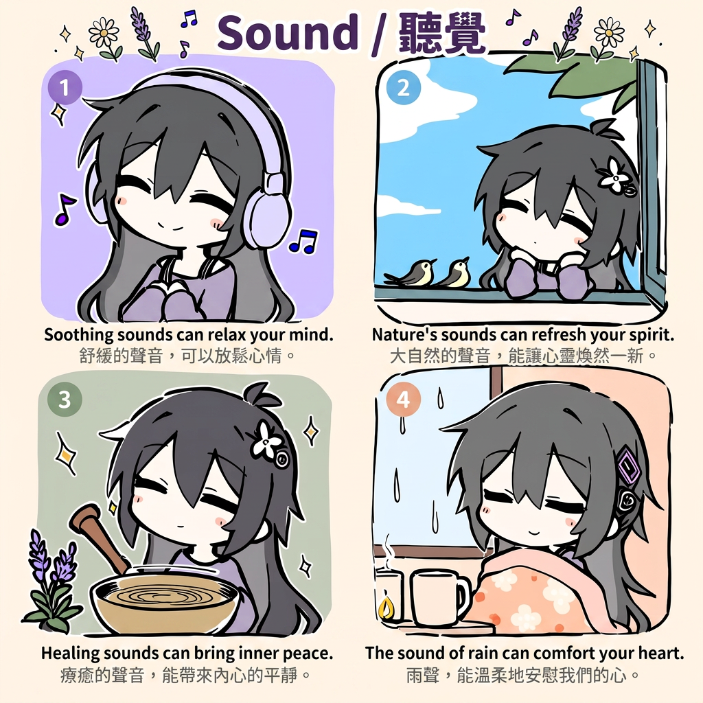 聽覺安撫 — 四種用耳朵照顧自己的方法